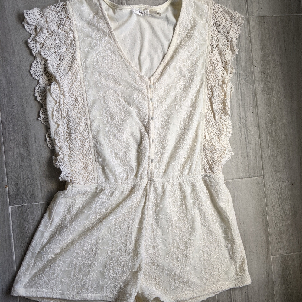 White romper